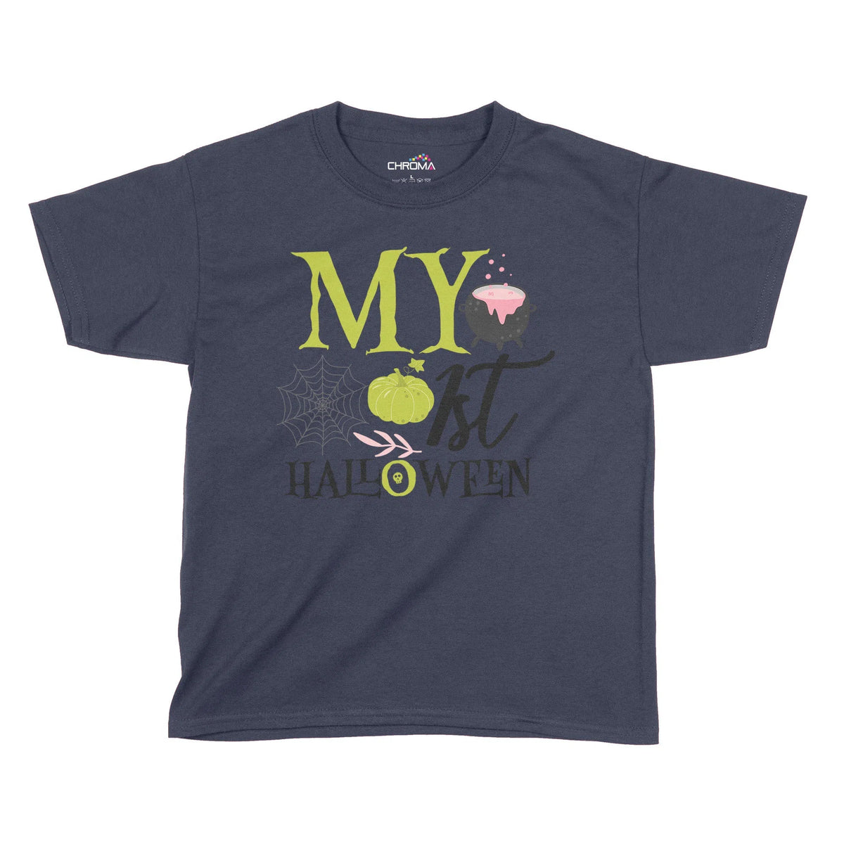 My First Halloween Kids T-Shirt | Premium Halloween Clothing Chroma Clothing