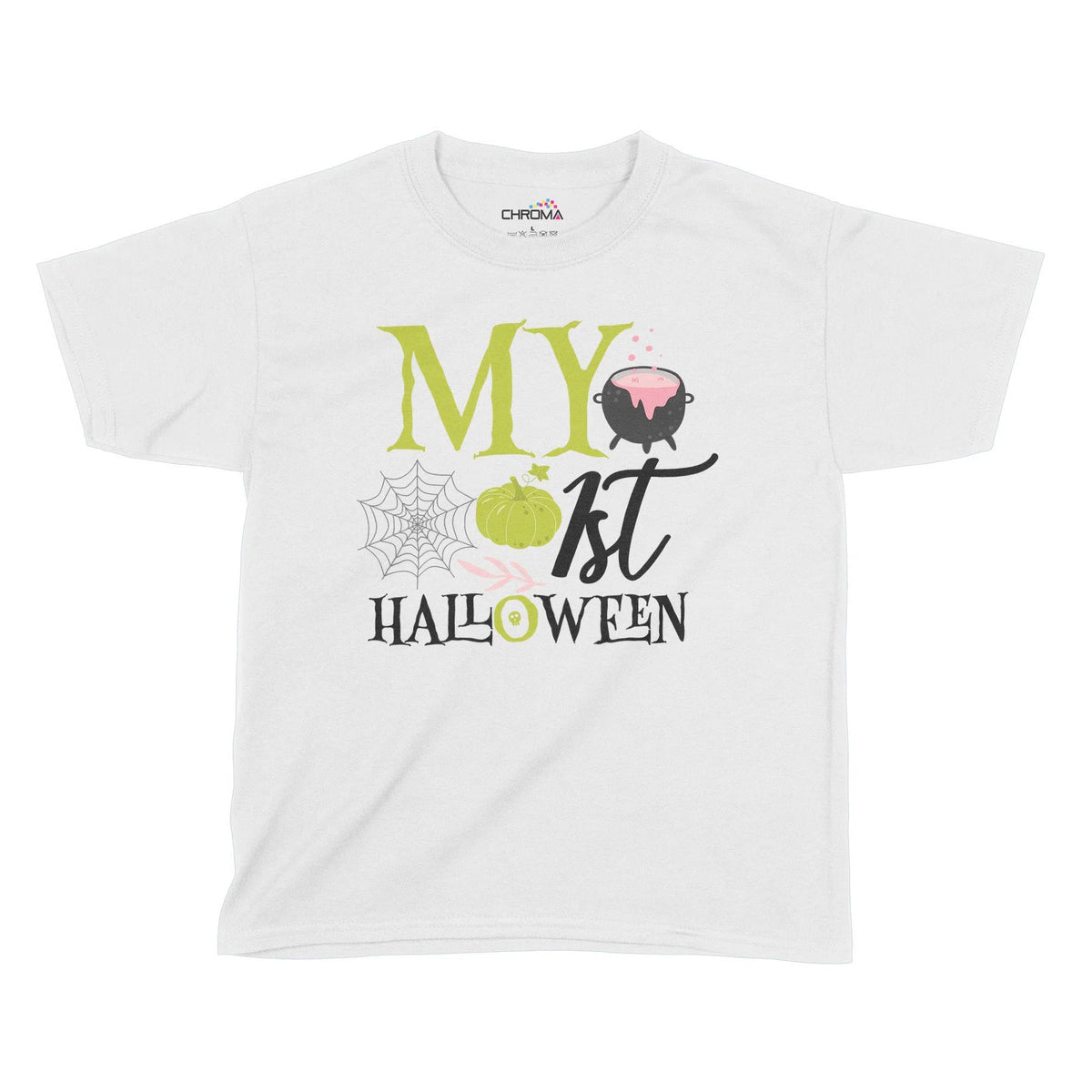 My First Halloween Kids T-Shirt | Premium Halloween Clothing Chroma Clothing