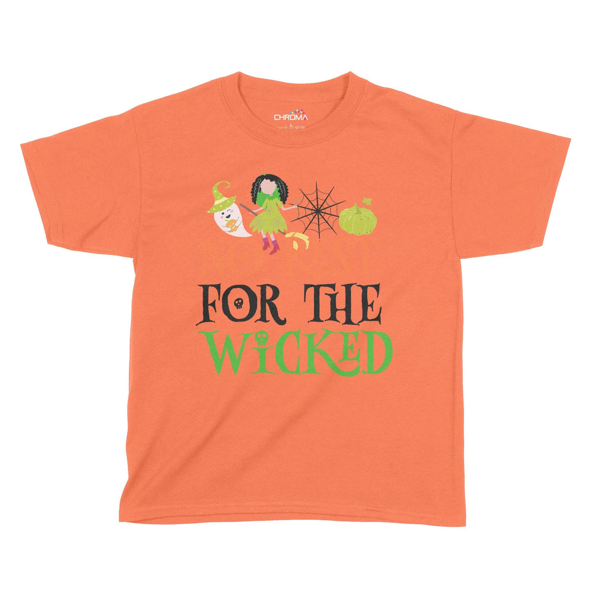 No Rest For The Wicked Halloween Kids T-Shirt | Premium Halloween Clot Chroma Clothing