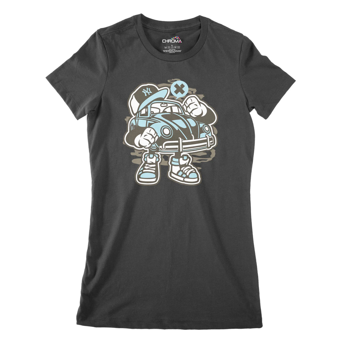 Ny Bug Dude Women's Classic Fitted T-Shirt Chroma Clothing