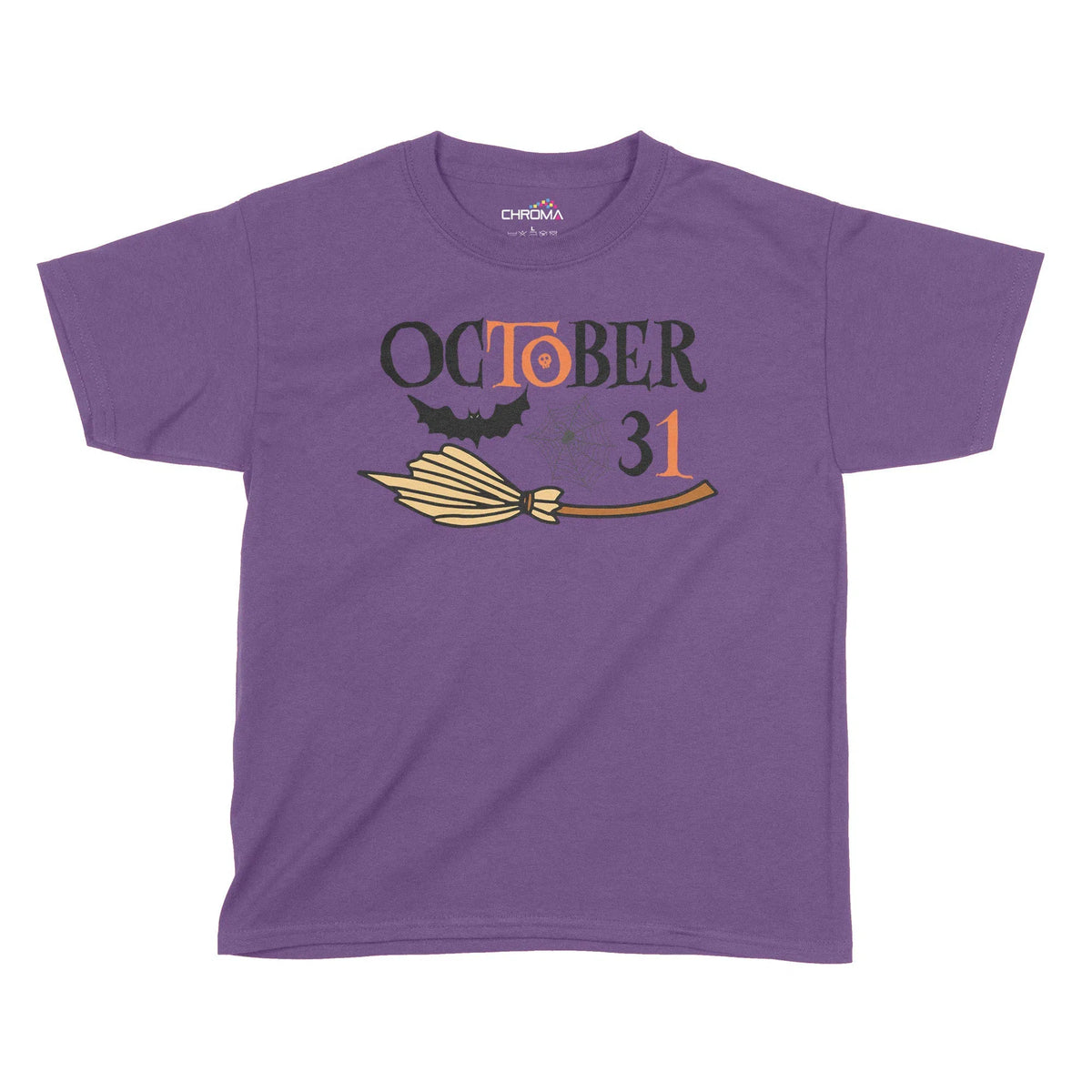 October 31St Halloween Kids T-Shirt | Premium Halloween Clothing Chroma Clothing