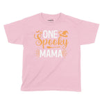 One Spooky Mama Halloween Kids T-Shirt | Premium Halloween Clothing Chroma Clothing