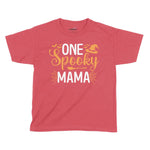 One Spooky Mama Halloween Kids T-Shirt | Premium Halloween Clothing Chroma Clothing