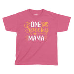 One Spooky Mama Halloween Kids T-Shirt | Premium Halloween Clothing Chroma Clothing