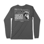 Overthinking | Back Print | Long-Sleeve T-Shirt | Premium Quality Stre Chroma Clothing