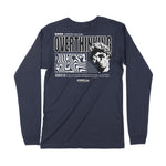 Overthinking | Back Print | Long-Sleeve T-Shirt | Premium Quality Stre Chroma Clothing