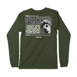 Overthinking | Back Print | Long-Sleeve T-Shirt | Premium Quality Stre Chroma Clothing
