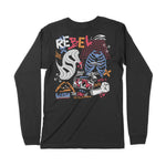Rebel | Dual Print | Long-Sleeve T-Shirt | Premium Quality Streetwear Chroma Clothing