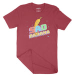 Sad Banana Unisex Adult T-Shirt Chroma Clothing