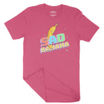 Sad Banana Unisex Adult T-Shirt Chroma Clothing