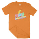 Sad Banana Unisex Adult T-Shirt Chroma Clothing
