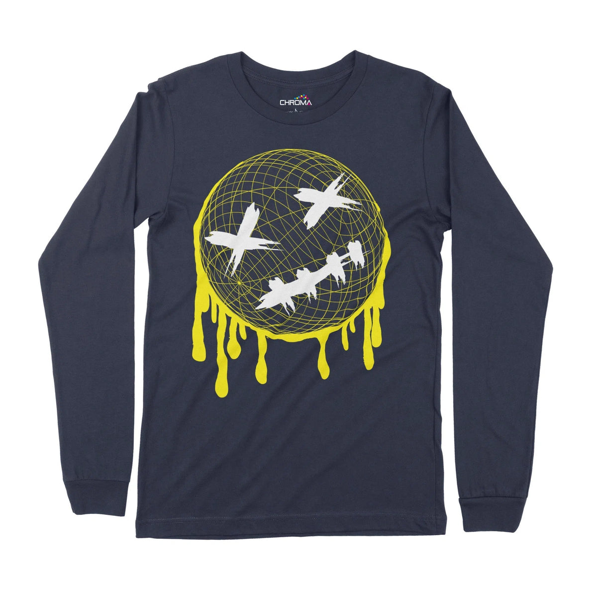 Silenced | Front Print | Long-Sleeve T-Shirt | Premium Quality Streetw Chroma Clothing