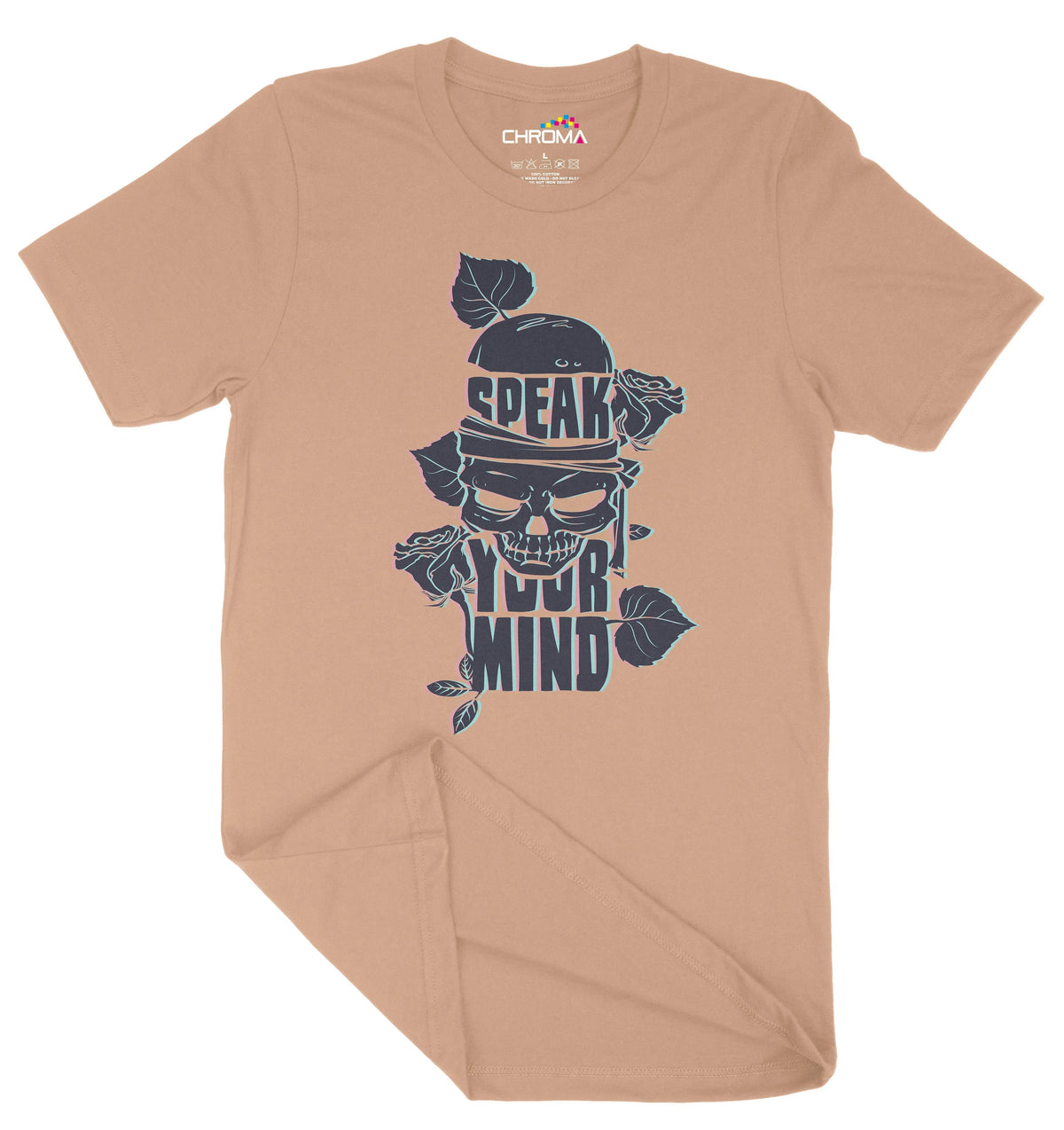 Speak Your Mind Unisex Adult T-Shirt | Premium Quality Streetwear Chroma Clothing