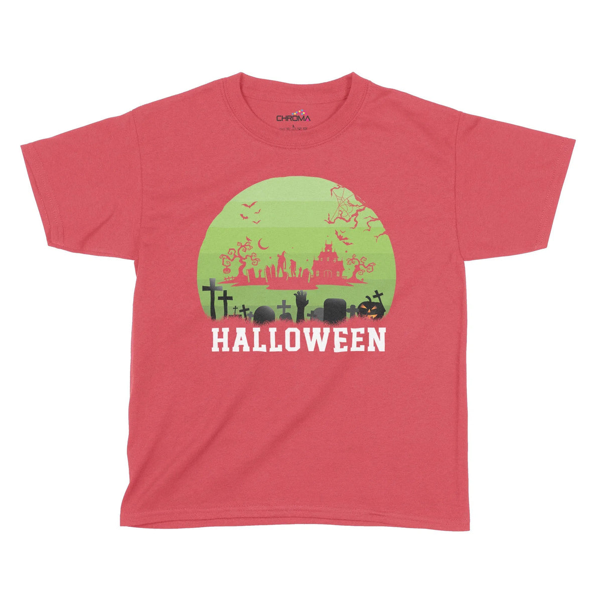 Spooky Halloween Kids T-Shirt | Premium Halloween Clothing Chroma Clothing