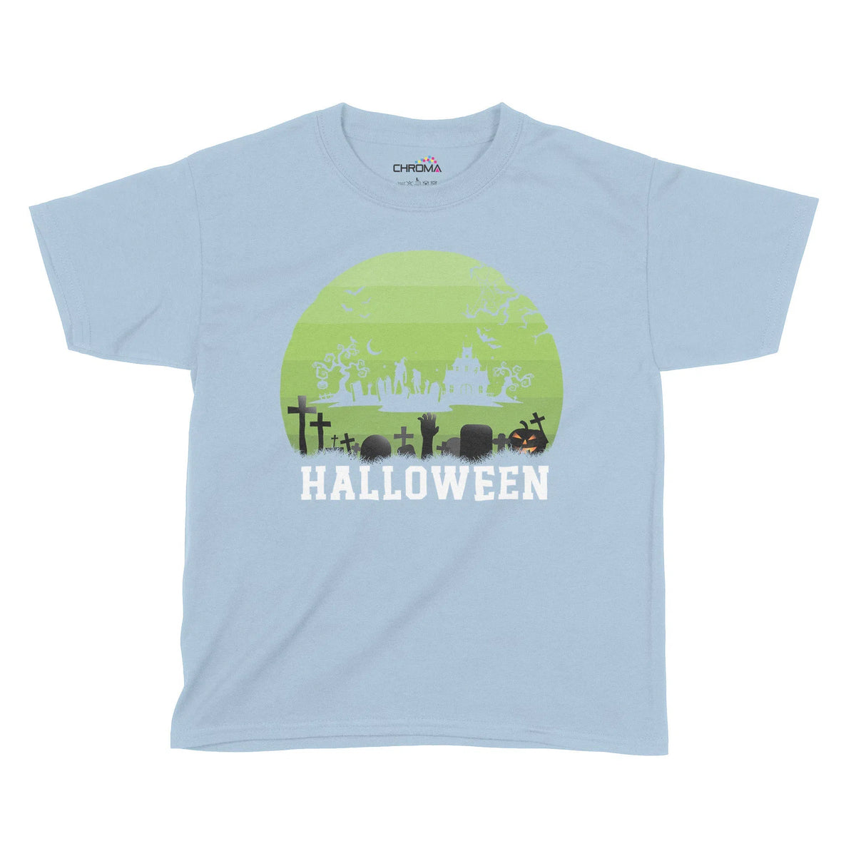 Spooky Halloween Kids T-Shirt | Premium Halloween Clothing Chroma Clothing