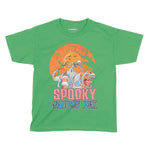 Spooky-Saurus Rex Halloween Kids T-Shirt | Premium Halloween Clothing Chroma Clothing