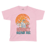 Spooky-Saurus Rex Halloween Kids T-Shirt | Premium Halloween Clothing Chroma Clothing