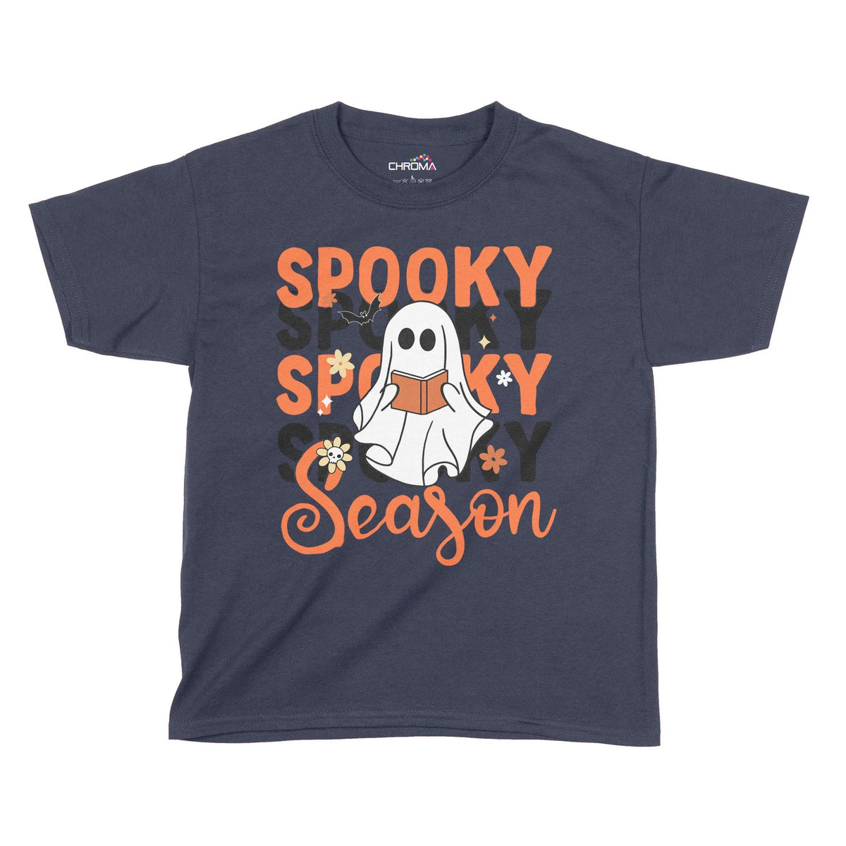Spooky Season Halloween Kids T-Shirt | Premium Halloween Clothing Chroma Clothing