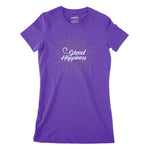Spread Happiness Women's Classic Fitted T-Shirt Chroma Clothing