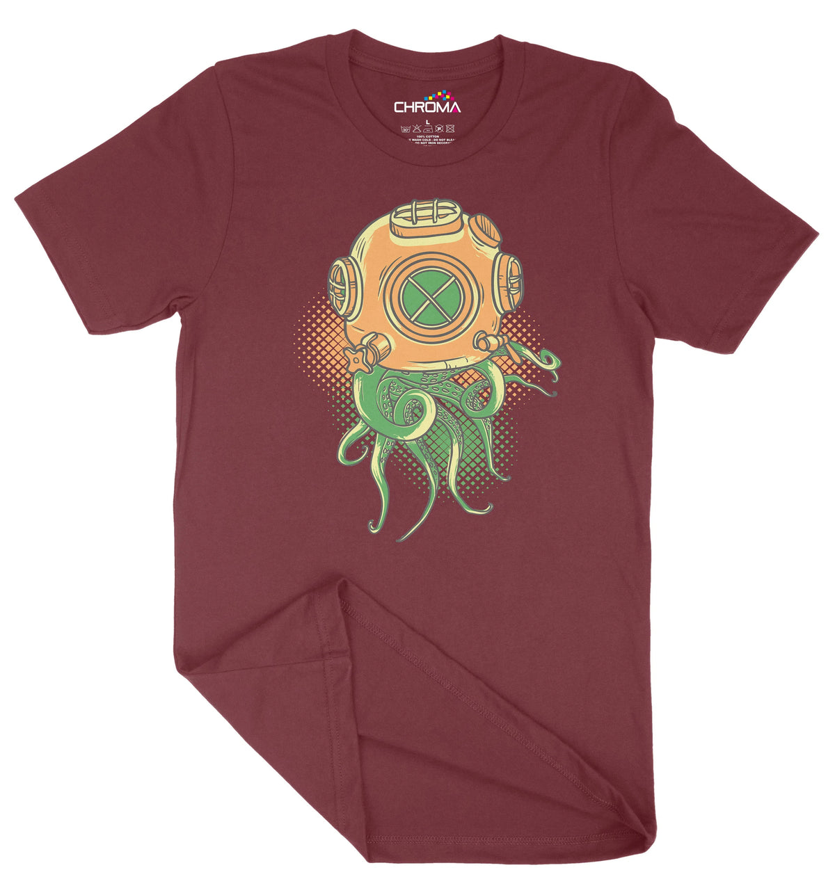 Squid Diver Unisex Adult T-Shirt | Premium Quality Streetwear Chroma Clothing