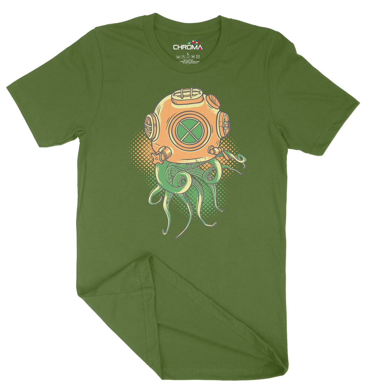 Squid Diver Unisex Adult T-Shirt | Premium Quality Streetwear Chroma Clothing