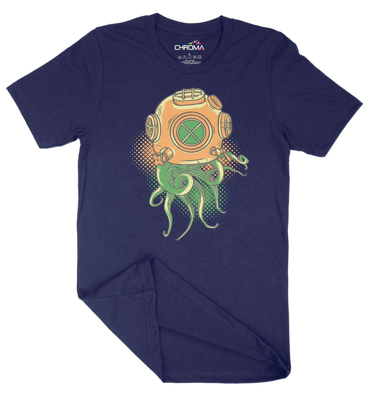 Squid Diver Unisex Adult T-Shirt | Premium Quality Streetwear Chroma Clothing