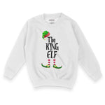 The King Elf Festive Fun | Kid's Christmas Sweatshirt Chroma Clothing