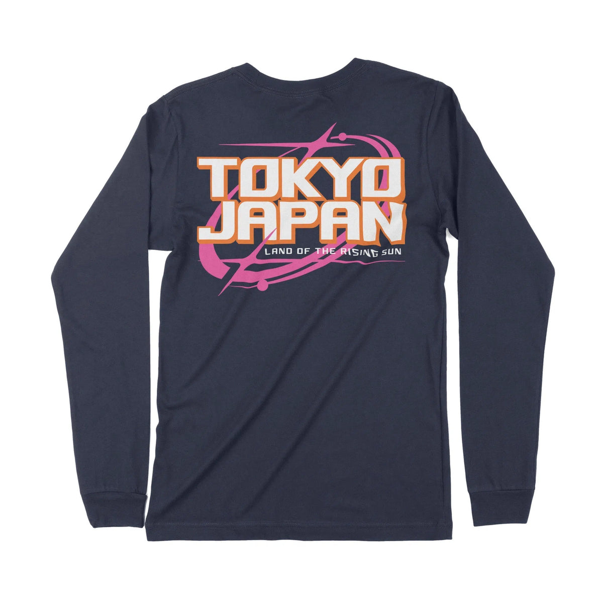 Tokyo Japan | Back Print | Long-Sleeve T-Shirt | Premium Quality Stree Chroma Clothing