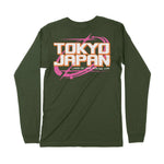 Tokyo Japan | Back Print | Long-Sleeve T-Shirt | Premium Quality Stree Chroma Clothing