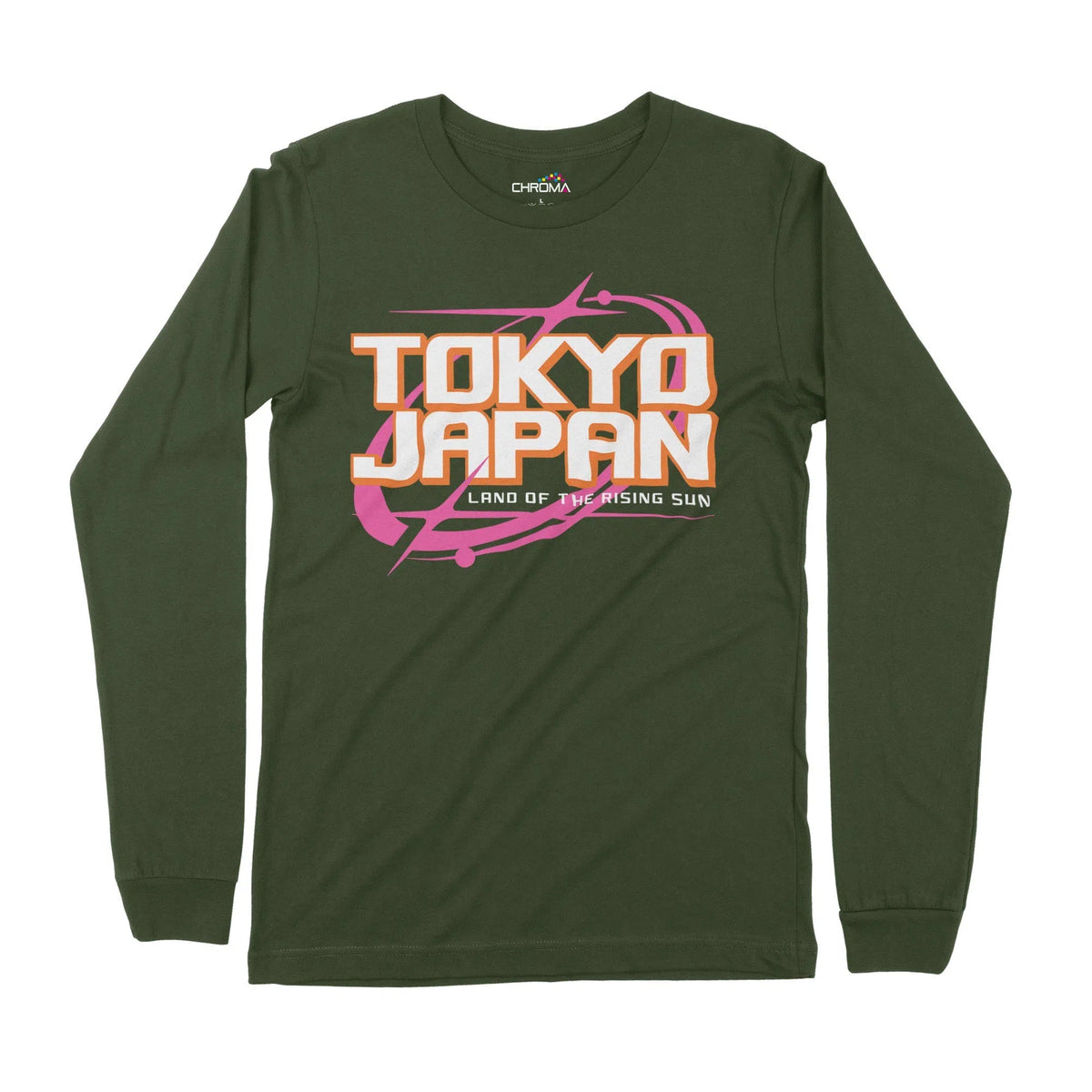 Tokyo Japan | Long-Sleeve T-Shirt | Premium Quality Streetwear Chroma Clothing