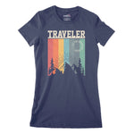 Traveller Women's Classic Fitted T-Shirt Chroma Clothing