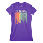Traveller Women's Classic Fitted T-Shirt Chroma Clothing