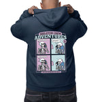 Skeleton Crew Unisex Adult Pullover Hoodie | Premium Halloween Clothing