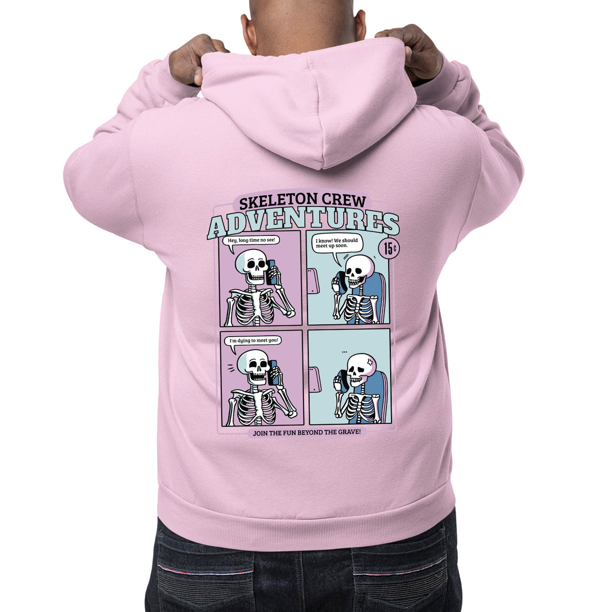 Skeleton Crew Unisex Adult Pullover Hoodie | Premium Halloween Clothing