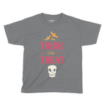Trick Or Treat Halloween Kids T-Shirt | Premium Halloween Clothing Chroma Clothing