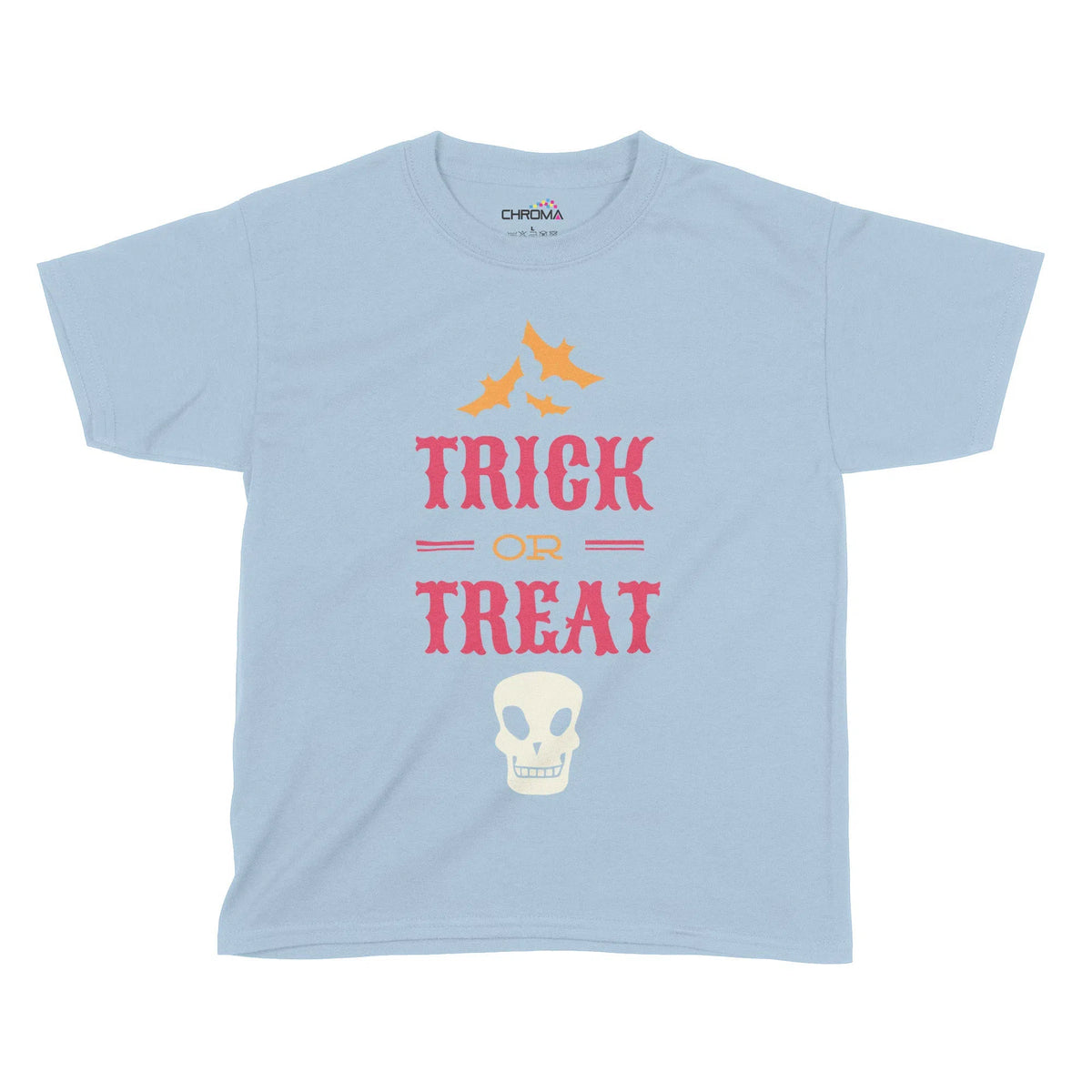 Trick Or Treat Halloween Kids T-Shirt | Premium Halloween Clothing Chroma Clothing