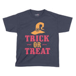 Trick Or Treat Wizard Halloween Kids T-Shirt | Premium Halloween Cloth Chroma Clothing