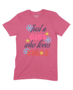 Trust A Girl Who Loves Xmas Unisex Adult T-Shirt Chroma Clothing