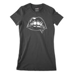 Vampire Lips Women's Classic Fitted T-Shirt | Premium Halloween Clothi Chroma Clothing