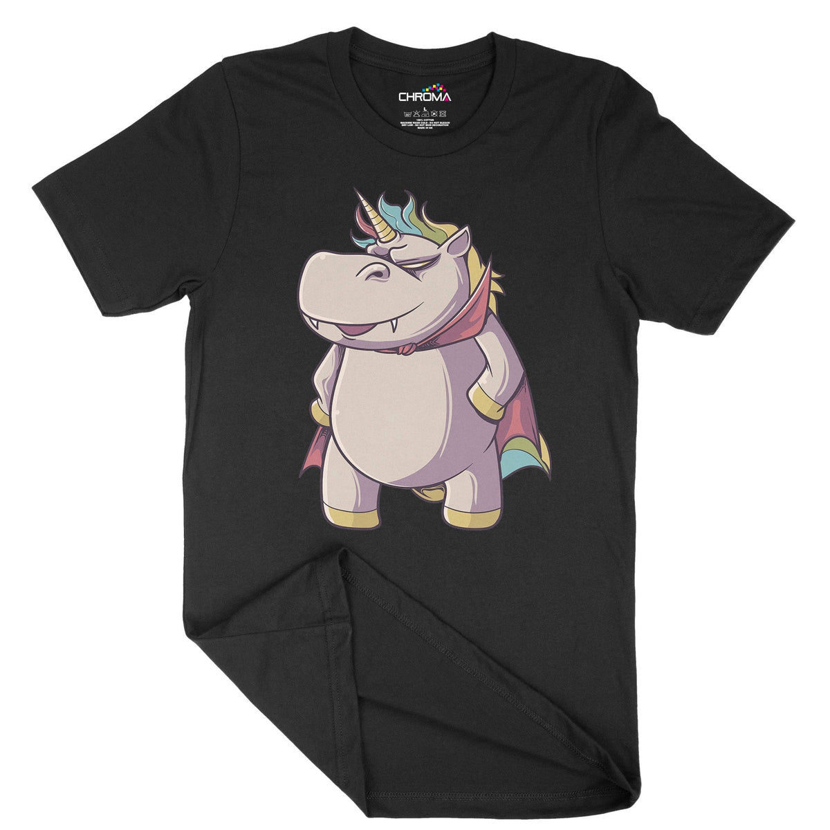 Vampire Unicorn Unisex Adult T-Shirt | Premium Halloween Clothing Chroma Clothing