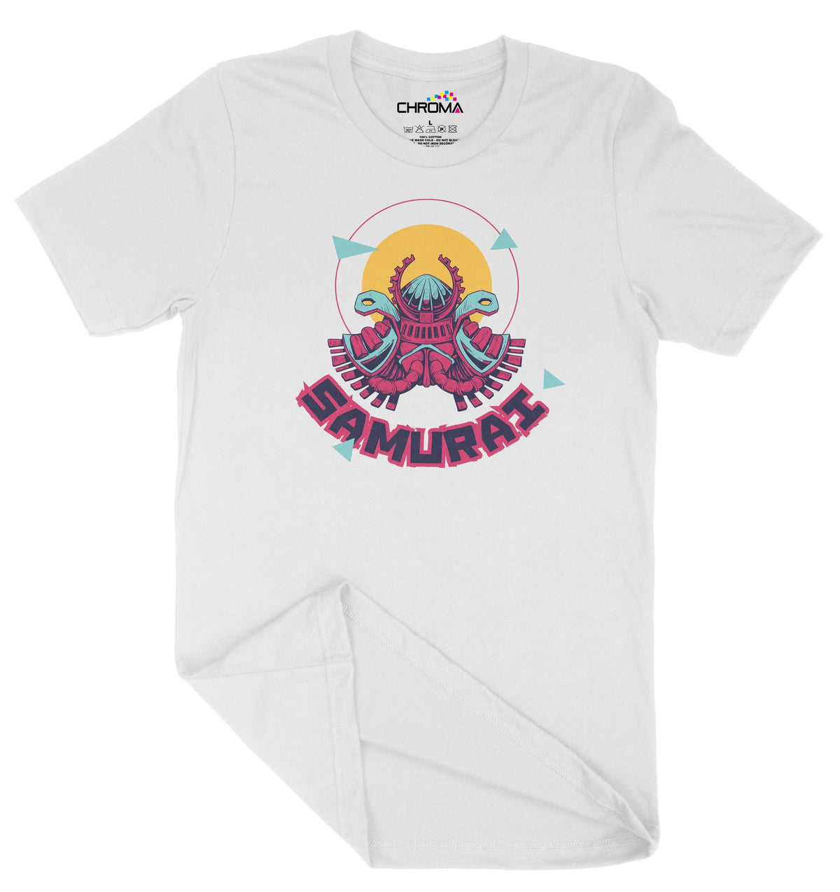 Vector Samurai Unisex Adult T-Shirt | Premium Quality Streetwear Chroma Clothing