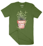 Want Some Pot Unisex Adult T-Shirt | Premium Quality Streetwear Chroma Clothing