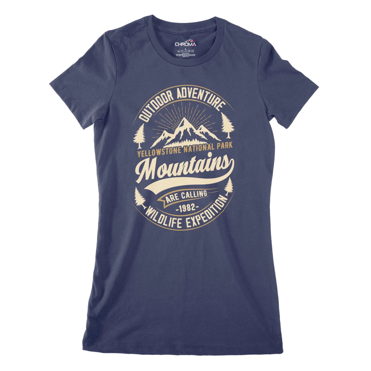 Wildlife Expedition Women's Classic Fitted T-Shirt Chroma Clothing