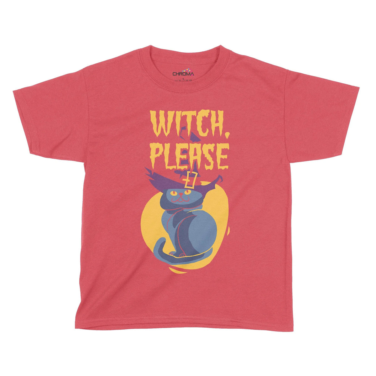 Witch Please Halloween Kids T-Shirt | Premium Halloween Clothing Chroma Clothing
