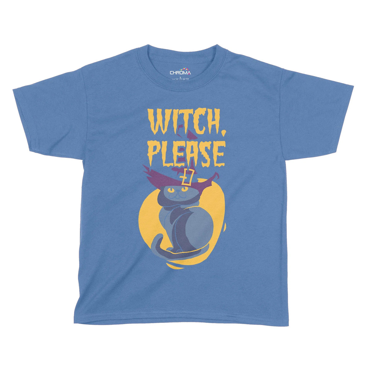 Witch Please Halloween Kids T-Shirt | Premium Halloween Clothing Chroma Clothing