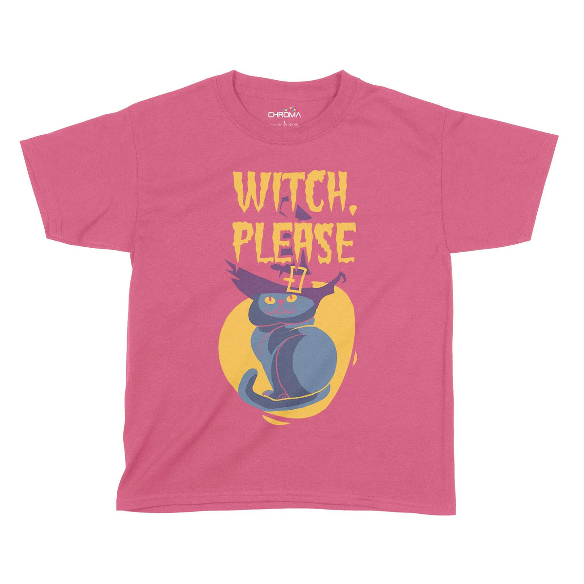 Witch Please Halloween Kids T-Shirt | Premium Halloween Clothing Chroma Clothing