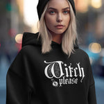 Witch Please Halloween Unisex Adult Pullover Hoodie | Premium Hallowee Chroma Clothing