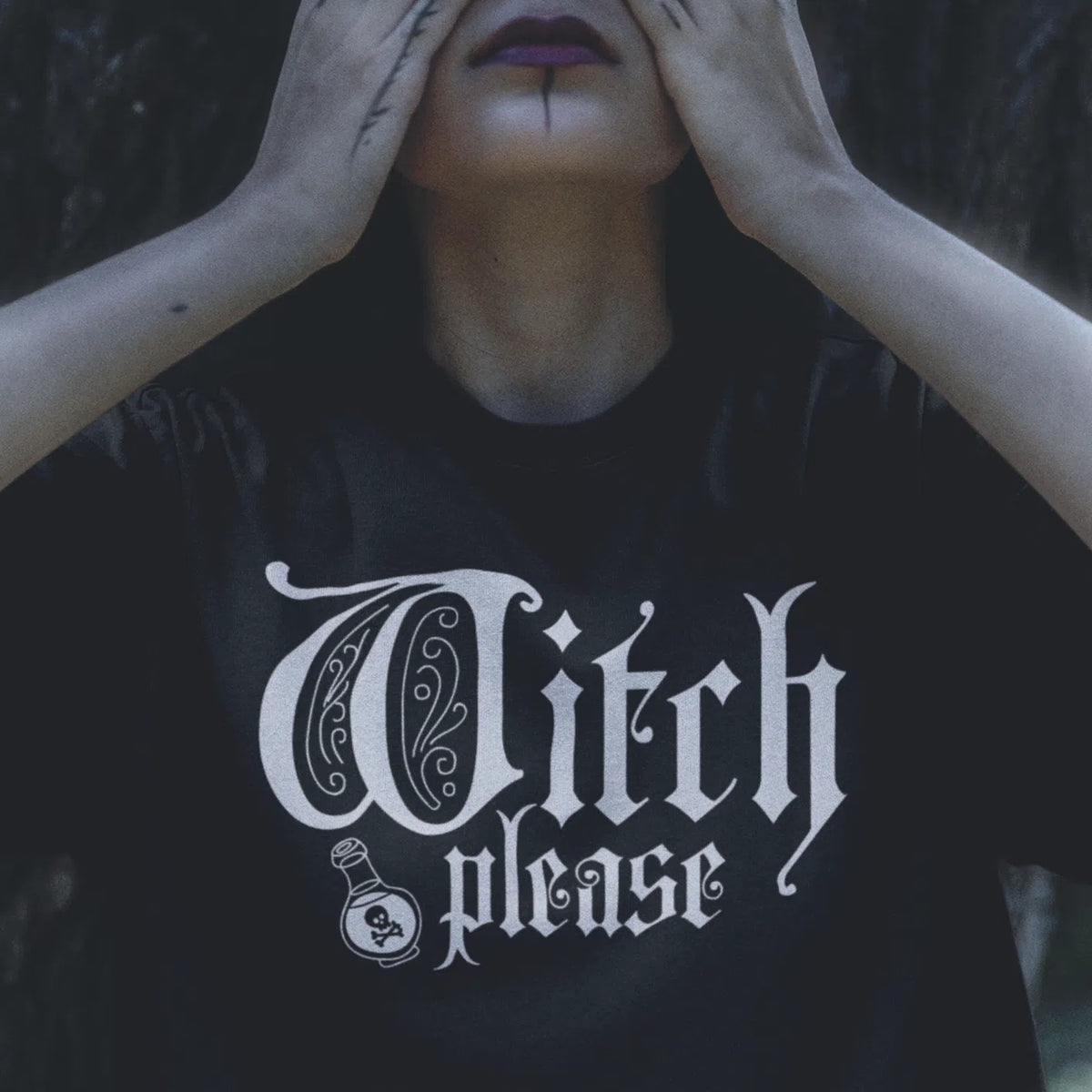 Witch Please Unisex Adult T-Shirt | Premium Halloween Clothing Chroma Clothing