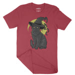 Wizard Cat Unisex Adult T-Shirt | Premium Halloween Clothing Chroma Clothing