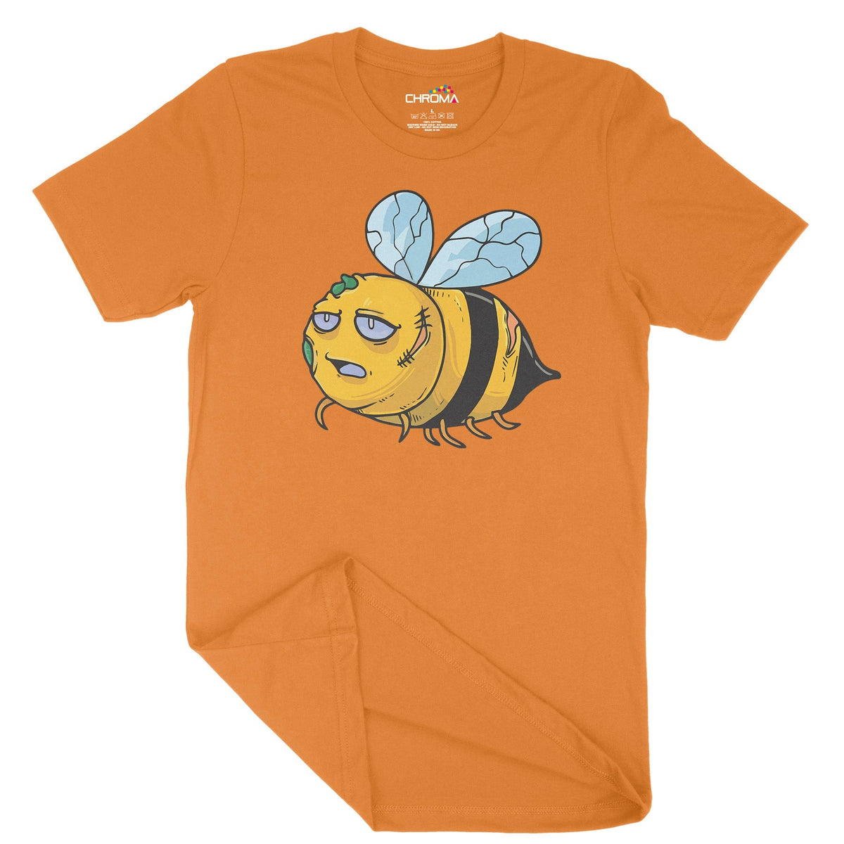 Zom-Bee Unisex Adult T-Shirt | Premium Halloween Clothing Chroma Clothing
